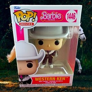 Western Ken funko # 1446 (nib) with pop protector
